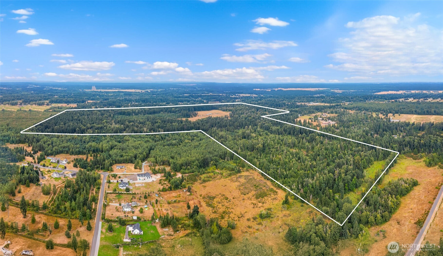 1716 304th Street East Roy, WA 98580 - Photo 7 of 21 an aerial view of a house