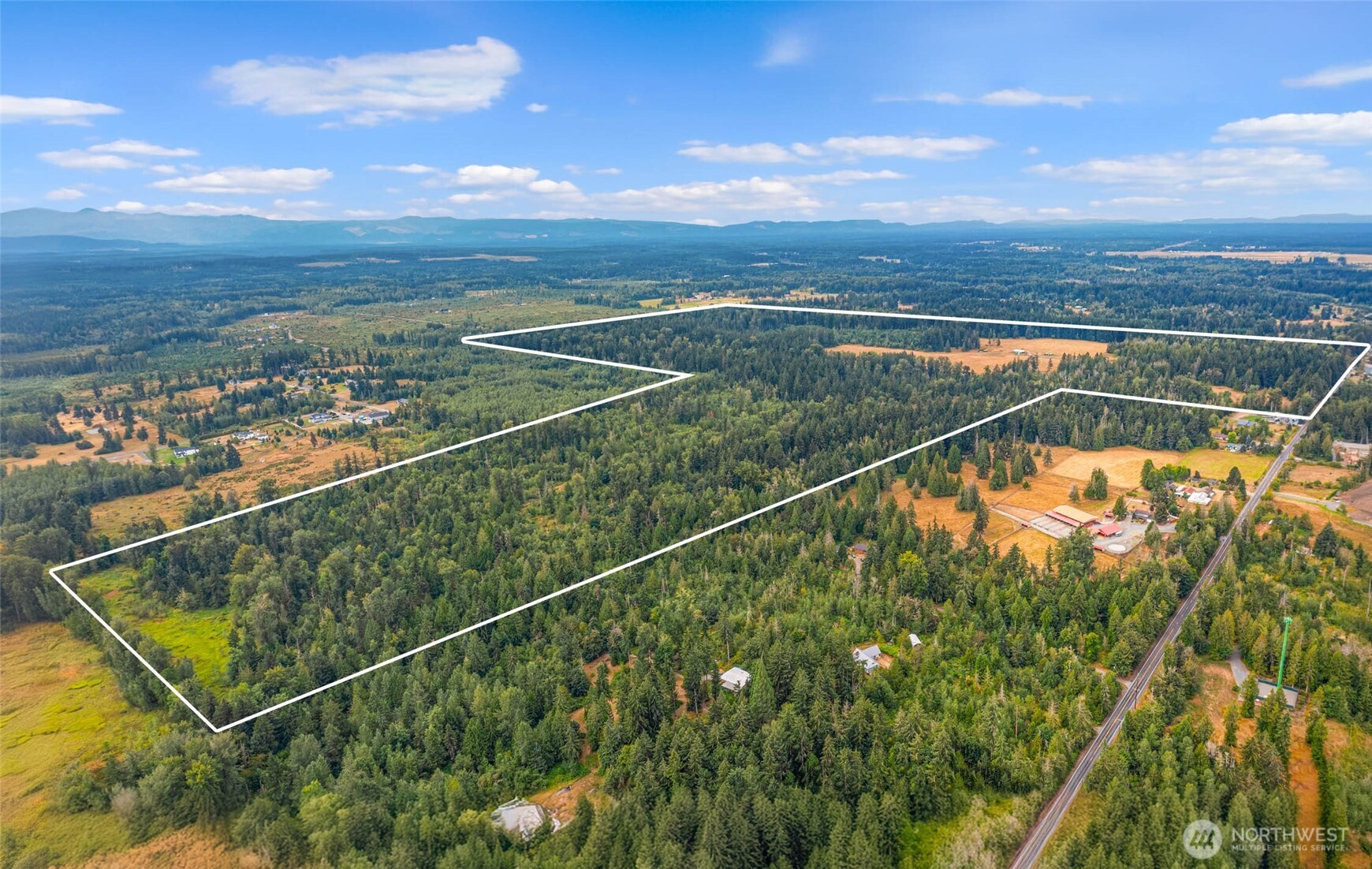 1716 304th Street East Roy, WA 98580 - Photo 8 of 21 a view of a tennis court