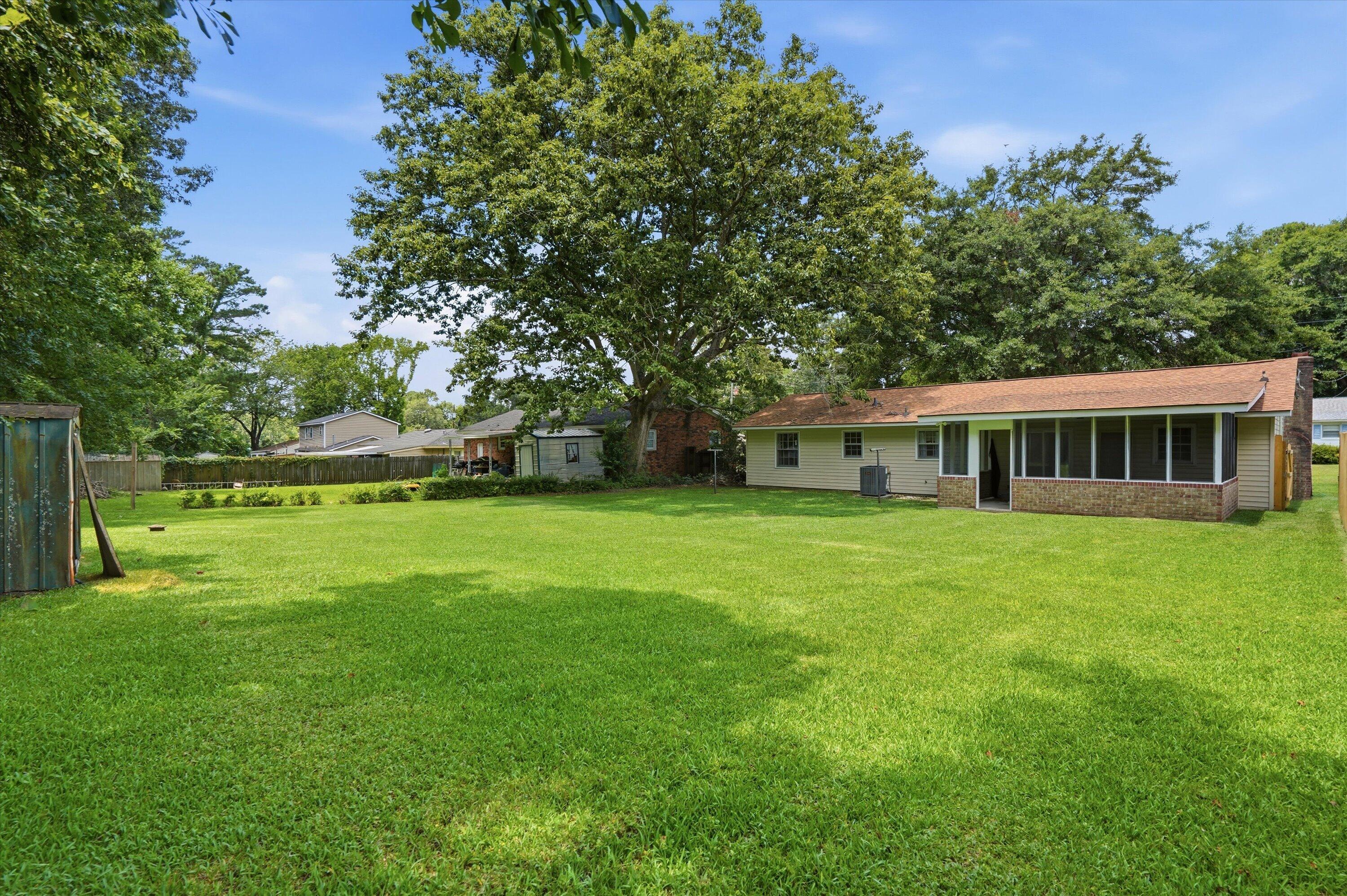 227 Farm Road Goose Creek, SC 29445 - Photo 28 of 36 spacious back yard