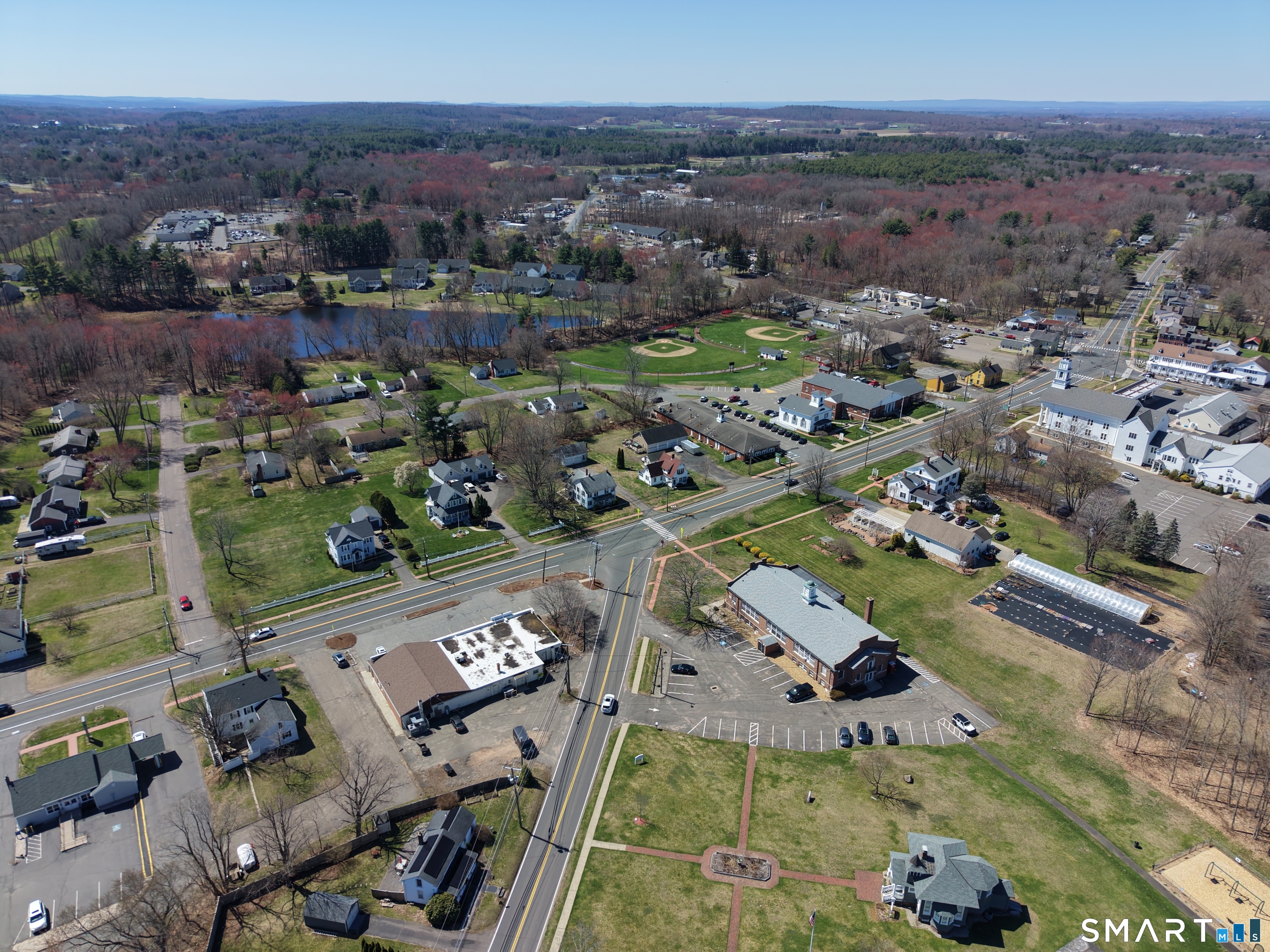 616 Main Street Somers, CT 06071 - Photo 21 of 24 an aerial view of multiple house