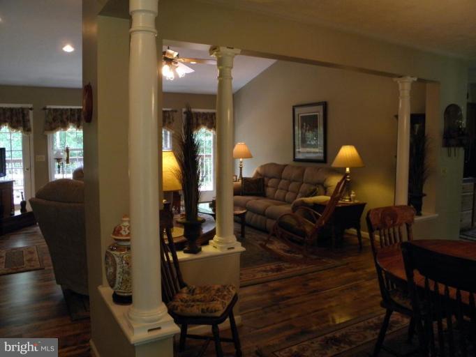 4386 True Blue Road Culpeper, VA 22701 - Photo 14 of 21 view from dining room to living room