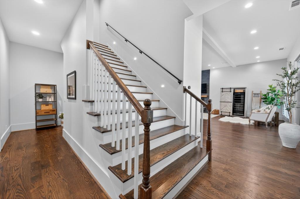 4275 Habersham Way Cumming, GA 30041 - Photo 20 of 34 a view of entryway and hall with wooden floor