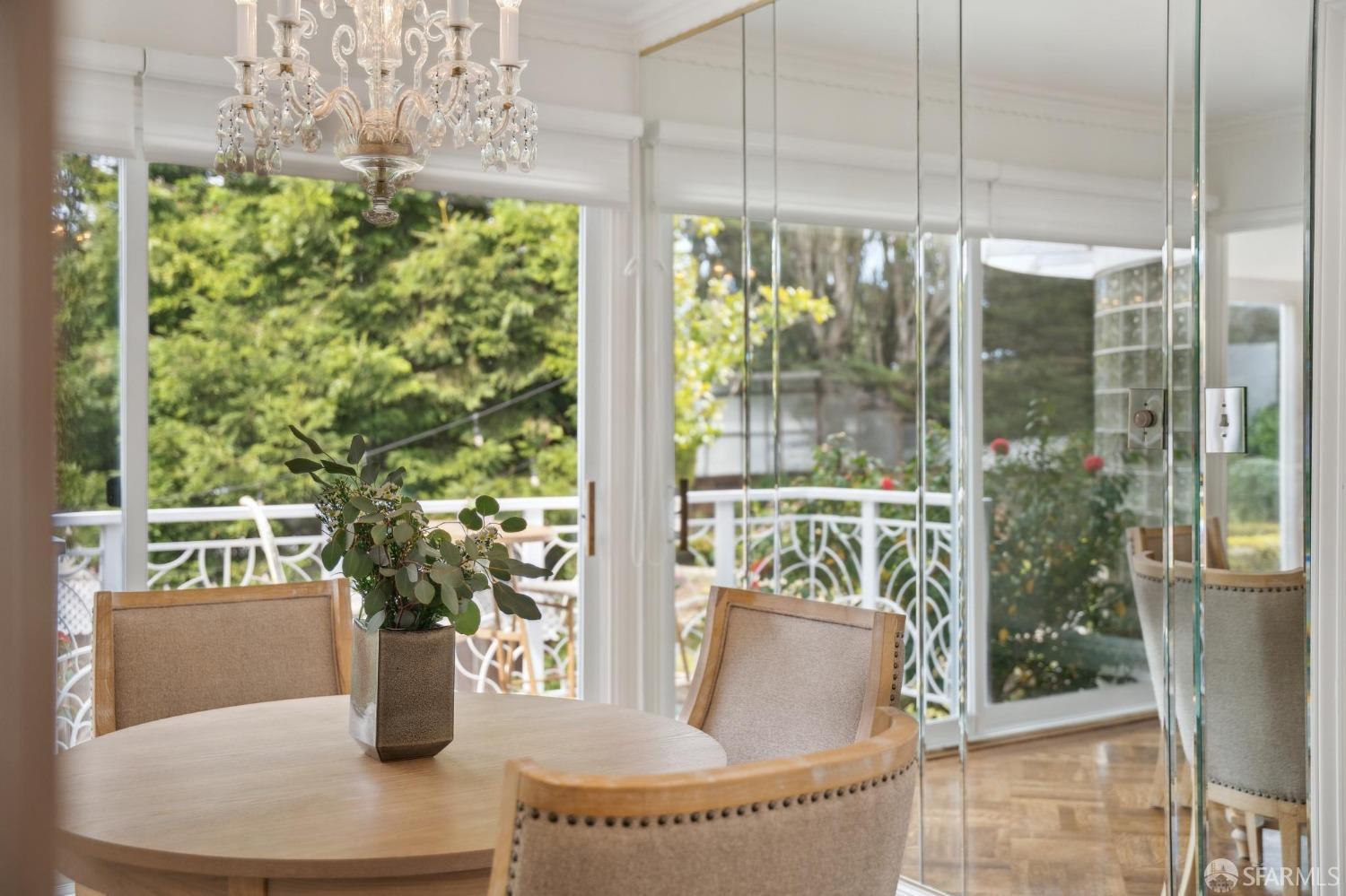 100 Stonecrest Drive San Francisco, CA 94132 - Photo 16 of 64 a view of a dining room with furniture window and outside view