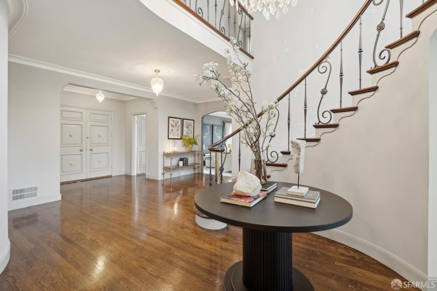 100 Stonecrest Drive San Francisco, CA 94132 - Photo 41 of 64 a view of entryway and hall with wooden floor