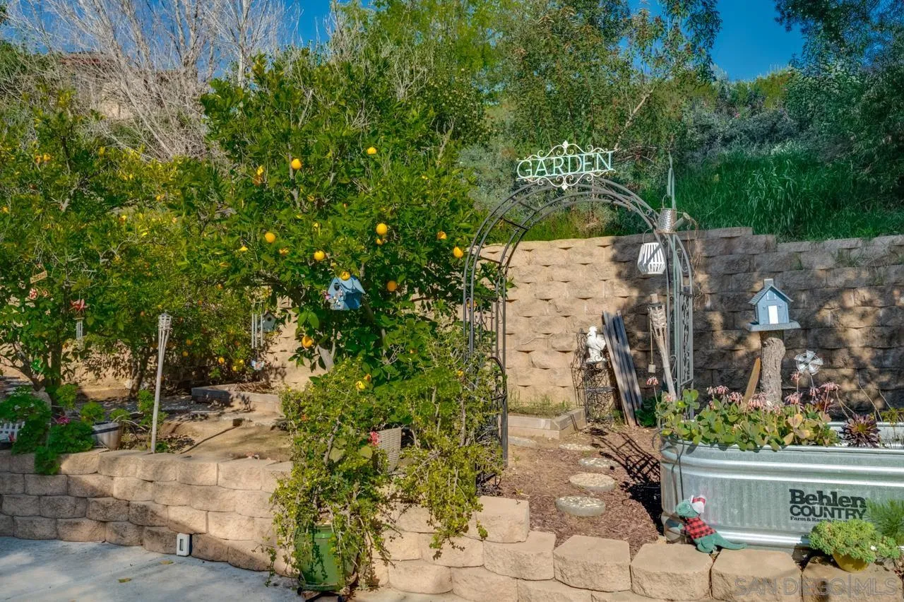13499 Khuram Street Lakeside, CA 92040 - Photo 40 of 50 a view of a backyard
