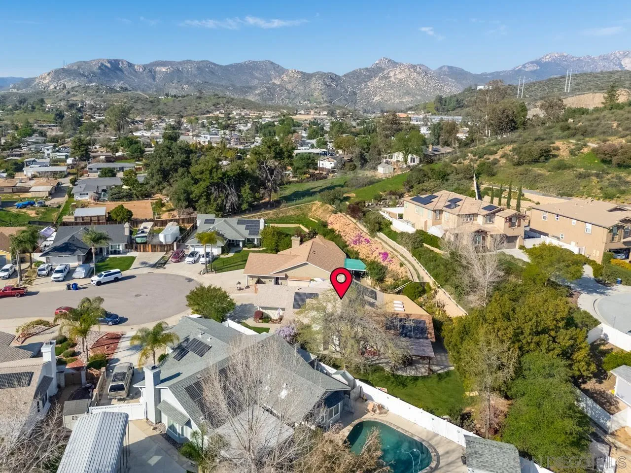 13499 Khuram Street Lakeside, CA 92040 - Photo 45 of 50 a view of city and mountain