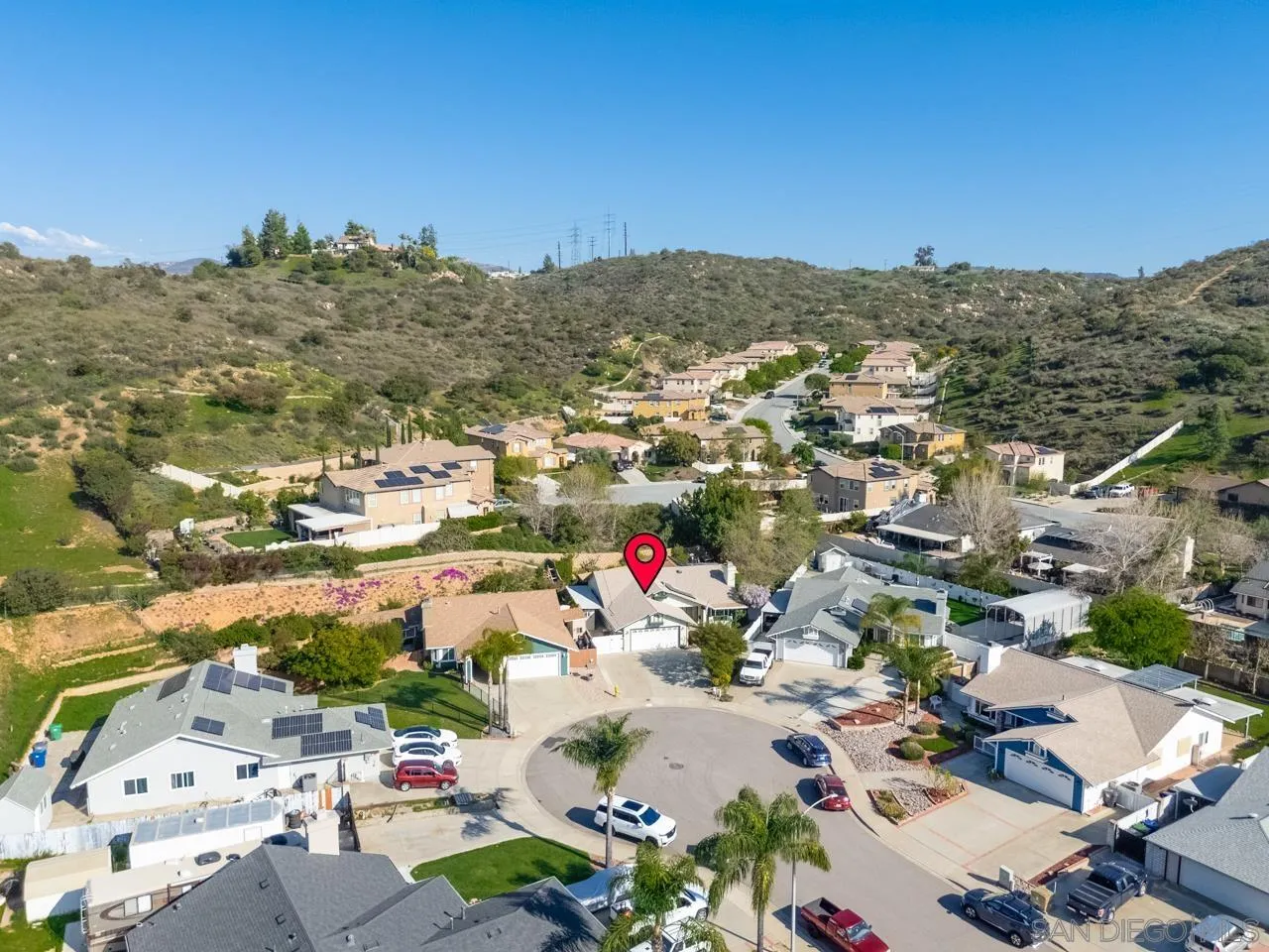 13499 Khuram Street Lakeside, CA 92040 - Photo 49 of 50 an aerial view of a city