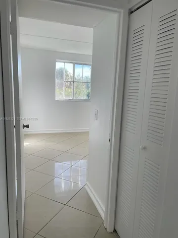 a bathroom with a window