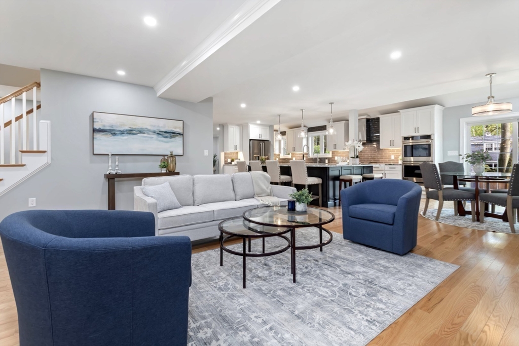 21 McCullough Road Saugus, MA 01906 - Photo 7 of 41 a living room with furniture kitchen view and a table