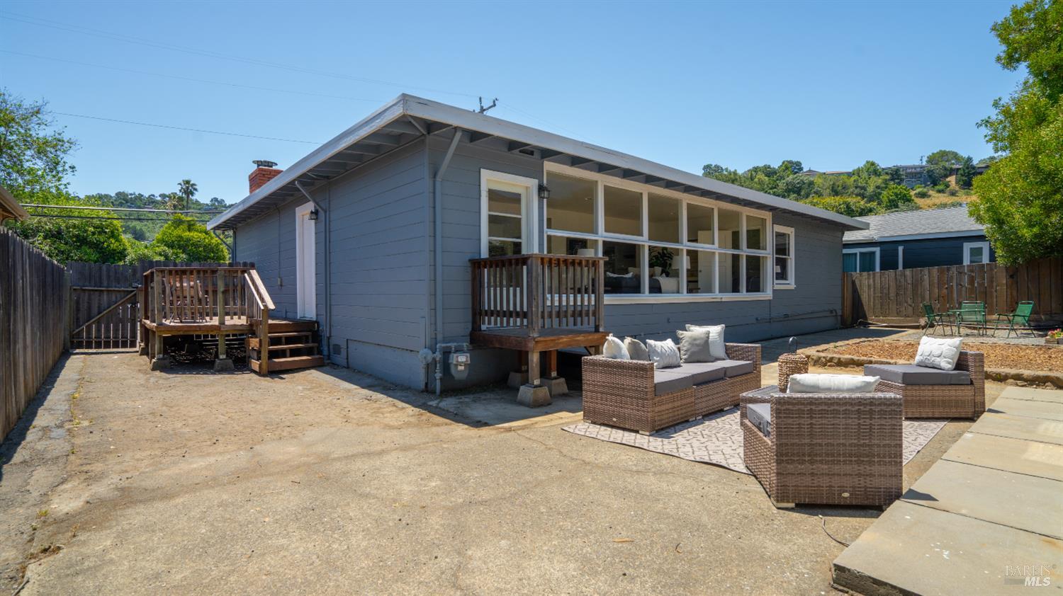38 Bret Avenue San Rafael, CA 94901 - Photo 38 of 52 a view of a house with backyard and sitting area