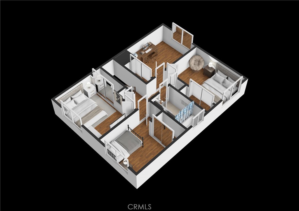 5192 McComber Road Buena Park, CA 90621 - Photo 57 of 58 Upper Level 3D Floor Plan