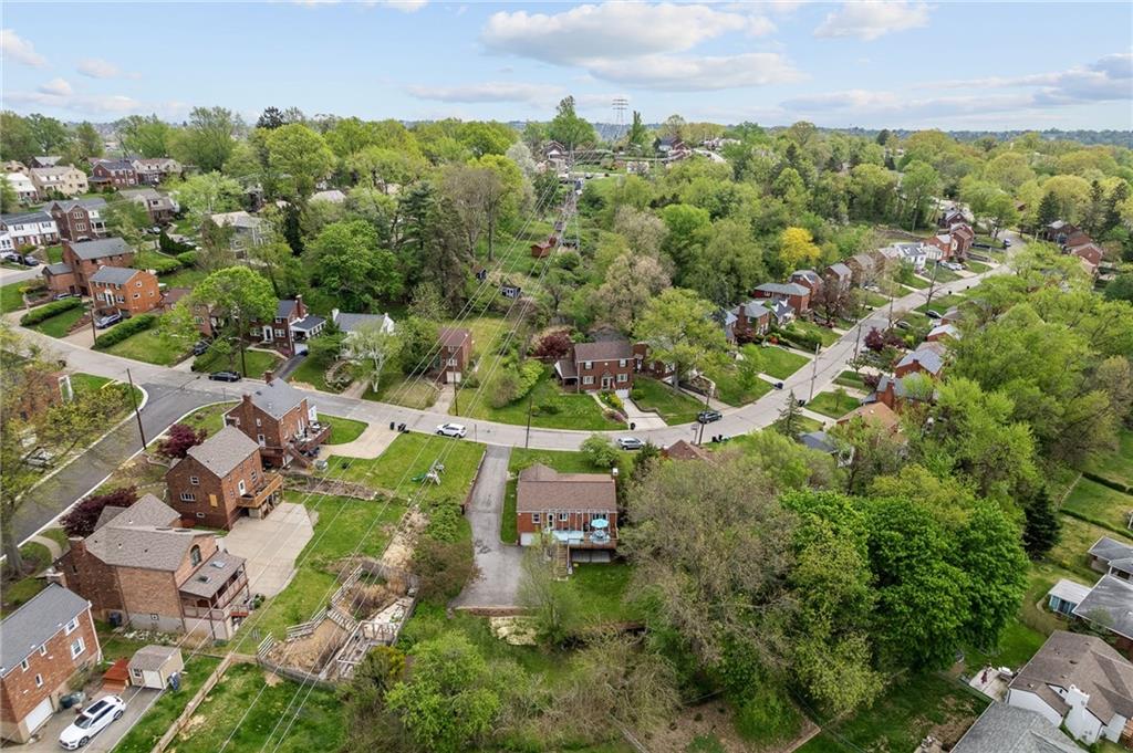 466 Haverhill Road Pittsburgh, PA 15228 - Photo 41 of 41 an aerial view of a house with a yard