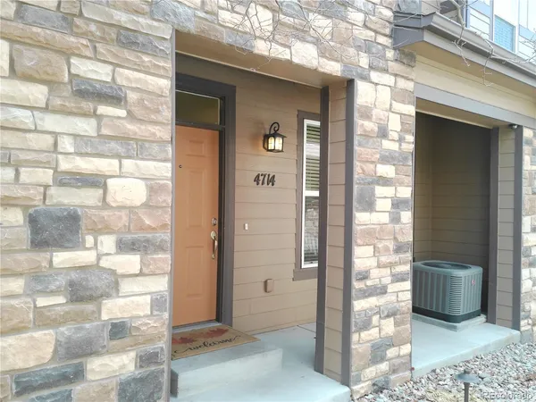 a view of a bathroom with a glass door