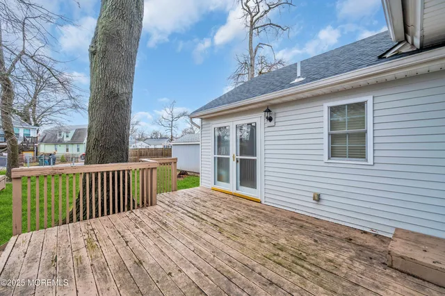 a view of a house with a roof deck