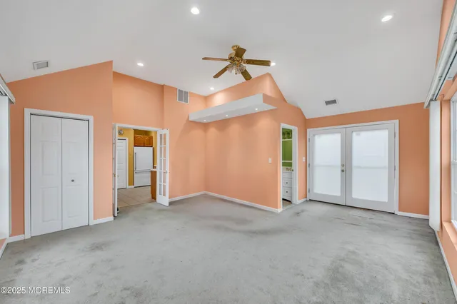 a view of empty room