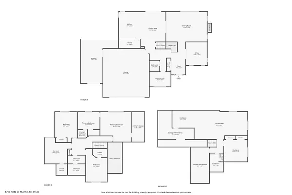 $589,000 | 1705 Fritz Street, Marne, MI 49435