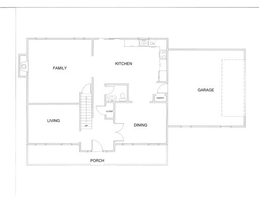 18 Preservation Drive Exeter, RI 02874 - Photo 7 of 8 1st Floor Plan.