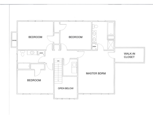 18 Preservation Drive Exeter, RI 02874 - Photo 8 of 8 2nd Floor Plan.