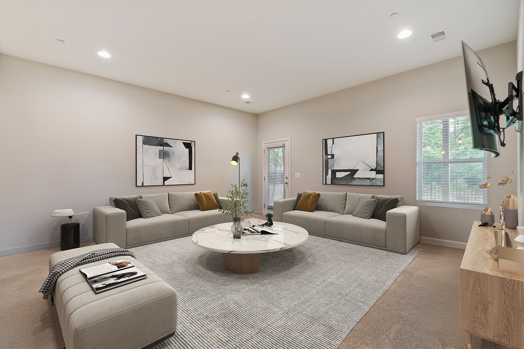 409 Eagle Ridge Nashville, TN 37209 - Photo 65 of 83 a living room with furniture and a wooden floor