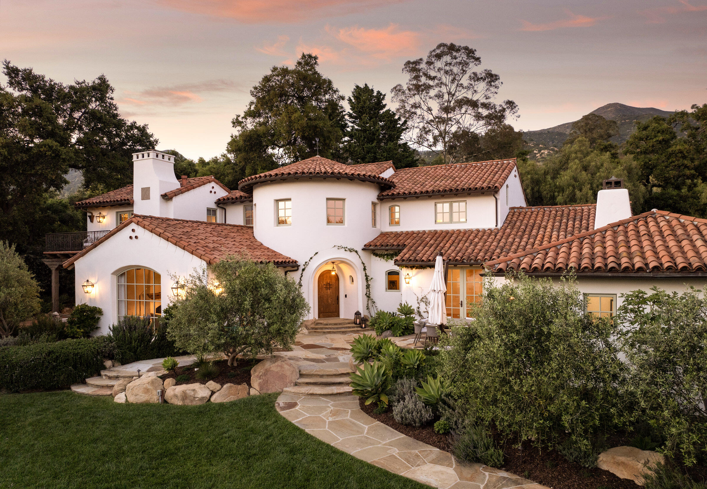 849 Ashley Road Montecito, CA 93108 - Photo 4 of 28 a front view of a house with garden