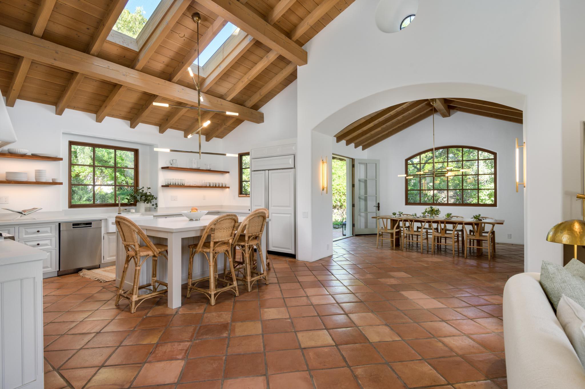 849 Ashley Road Montecito, CA 93108 - Photo 28 of 28 a dining room with lots of furniture and a large window