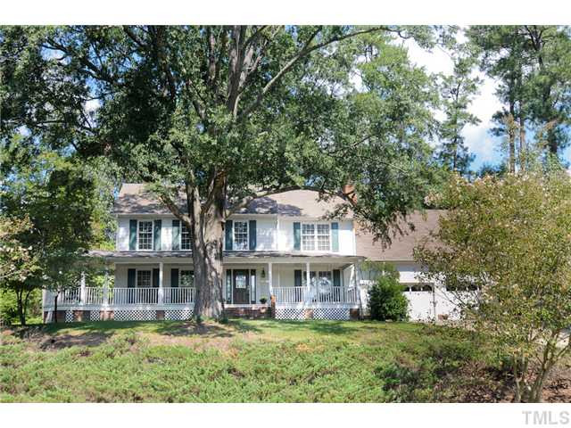 4018 Swarthmore Road Durham, NC 27707 - Photo 20 of 21 The large, low maintenance lot is on the crest of a hill. Exterior Front