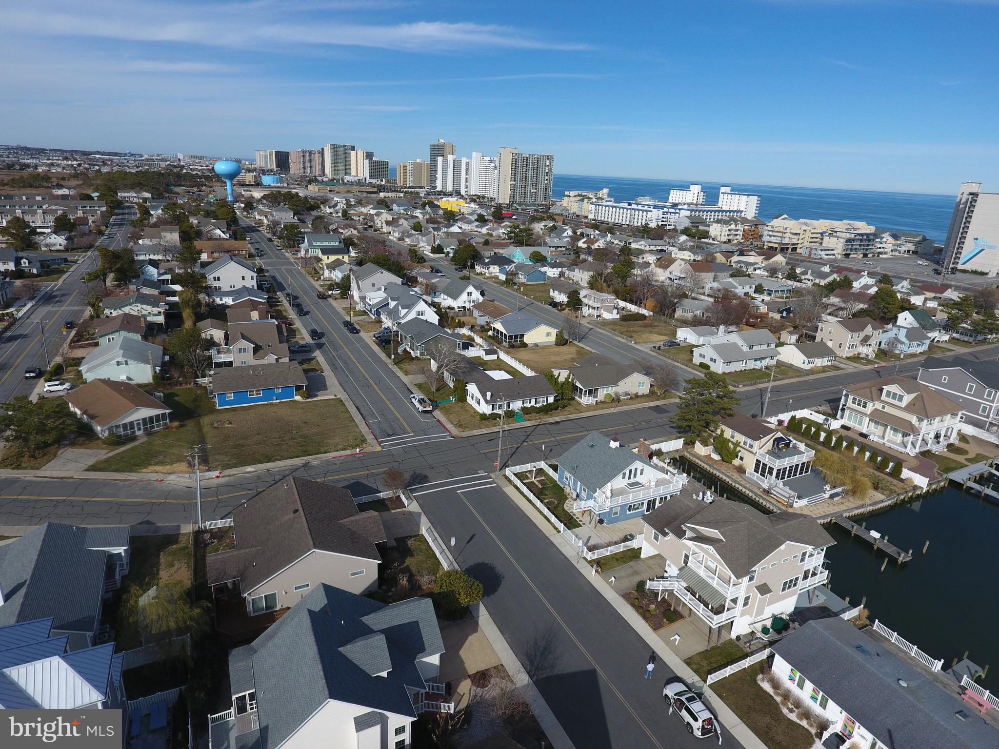 0 Bering Road Ocean City, MD 21842 - Photo 3 of 5 an aerial view of a city with lots of residential buildings
