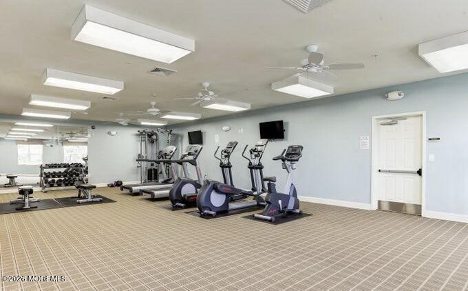 2201 River Road, Unit 1302 Point Pleasant, NJ 08742 - Photo 41 of 71 WATERS EDGE FITNESS ROOM
