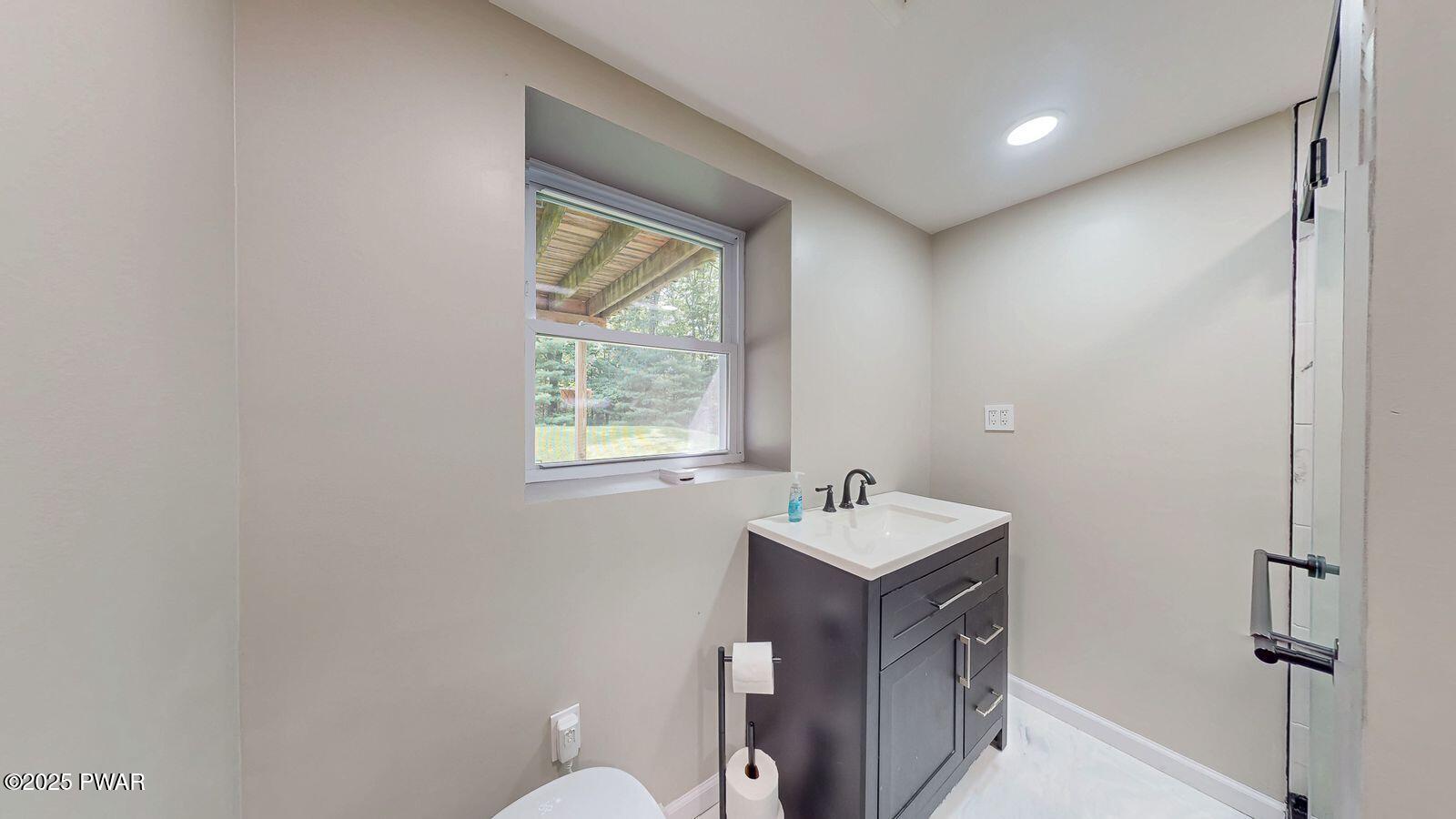 142 Myck Road Dingmans Ferry, PA 18328 - Photo 31 of 51 lower level bathroom