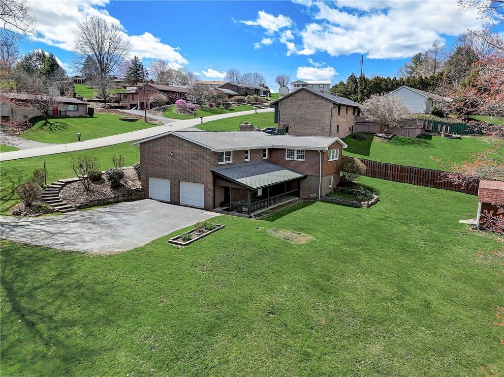 139 La Ray Drive Butler, PA 16001 - Photo 22 of 31 an aerial view of a house with garden space and street view