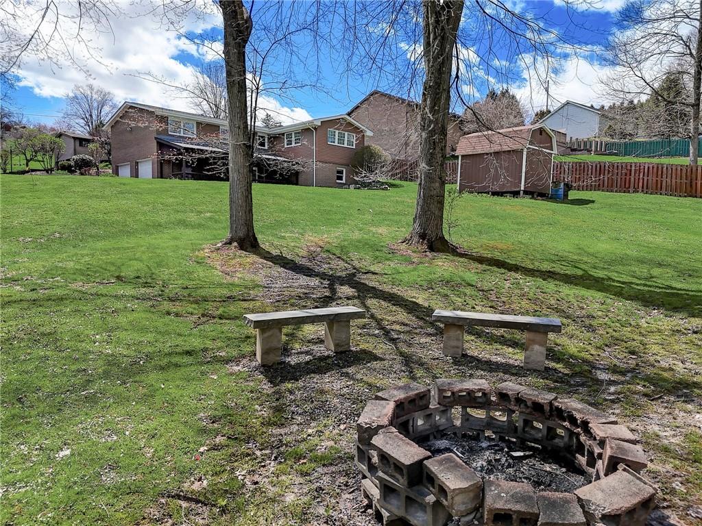 139 La Ray Drive Butler, PA 16001 - Photo 23 of 31 a view of a backyard with wooden fence