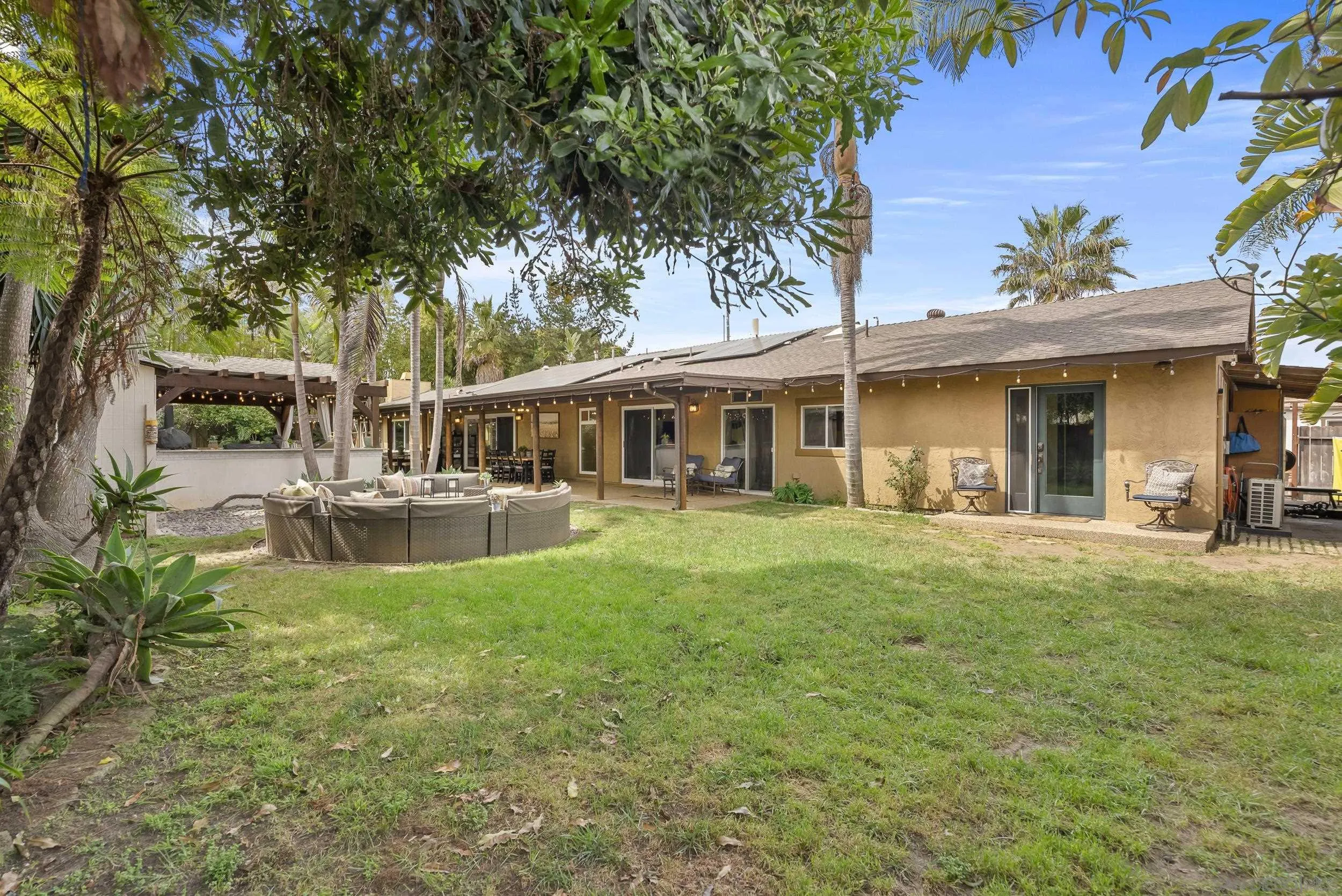 489 La Costa Avenue Encinitas, CA 92024 - Photo 25 of 45 a view of an house with backyard porch and sitting area