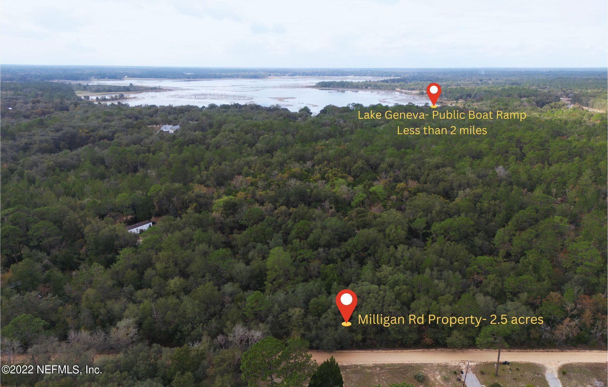 0 Milligan Road Keystone Heights, FL 32656 - Photo 3 of 9 Milligan Rd Property- 2.5 acres