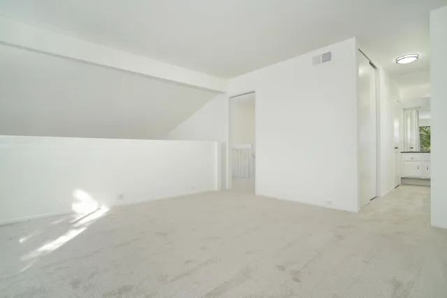 a view of empty room