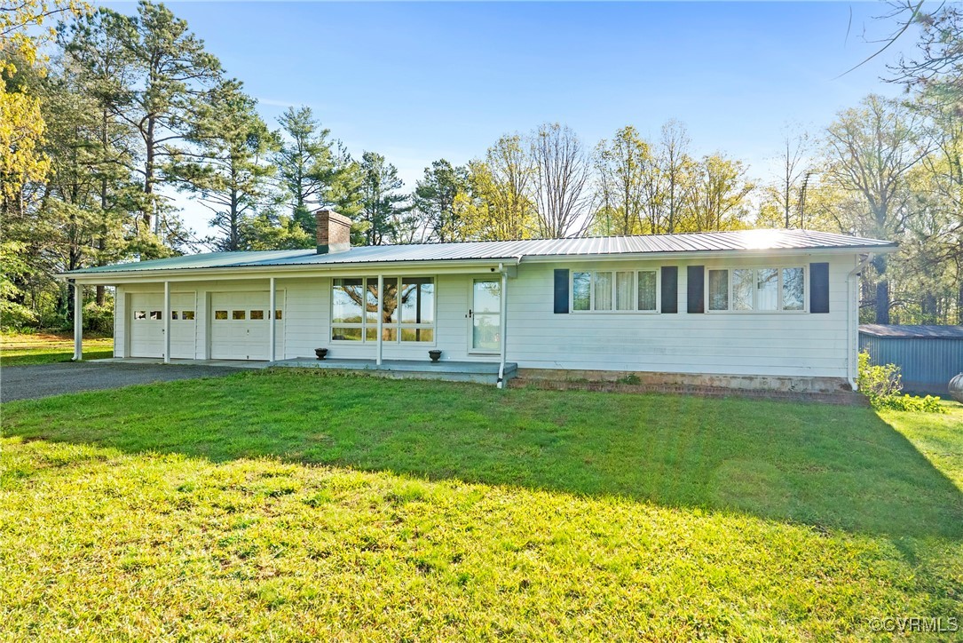 5290 Crumptown Road Farmville, VA 23901 - Photo 1 of 43 a view of a house with a yard and sitting area