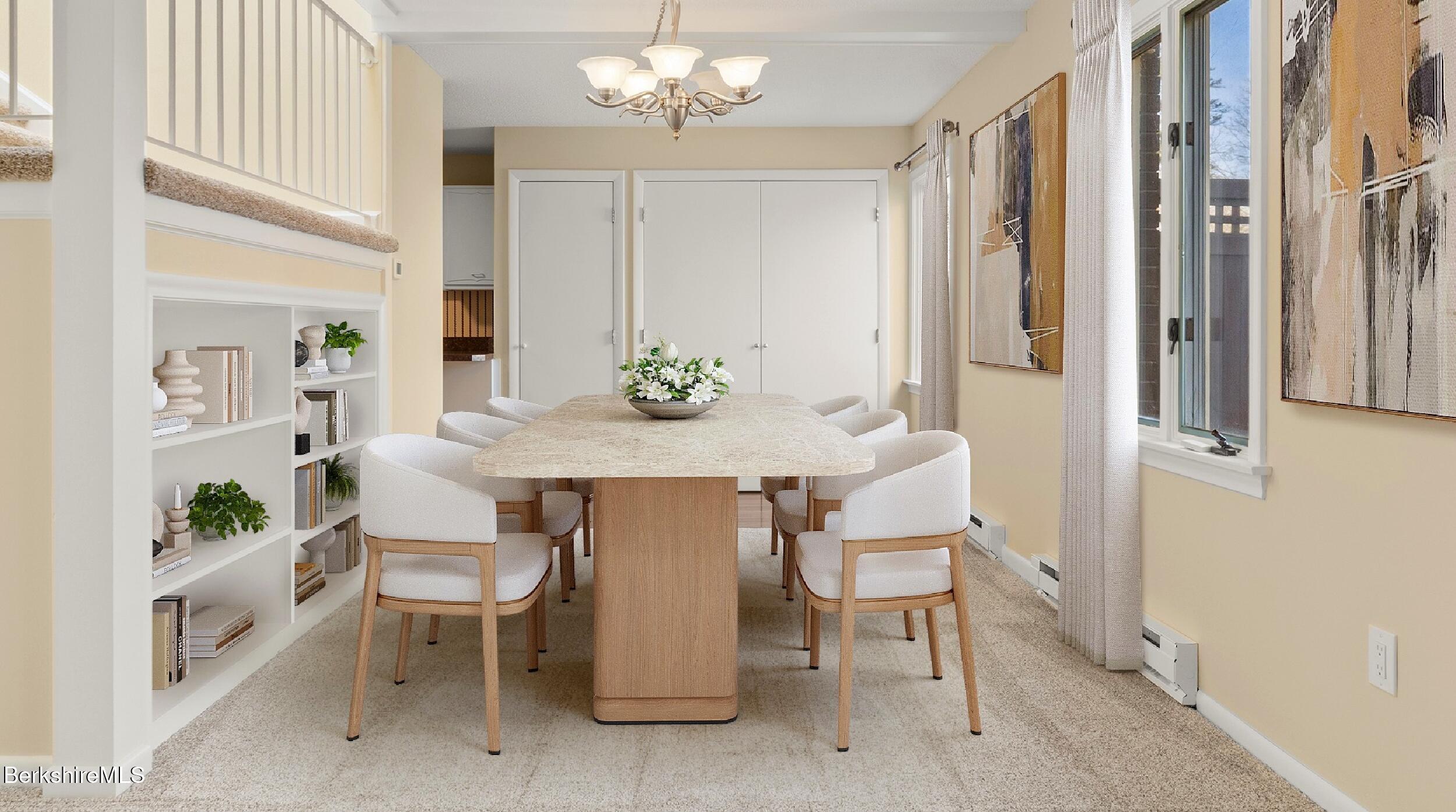 1 Colt Road, Unit 7 Pittsfield, MA 01201 - Photo 7 of 23 Dining Rm staged