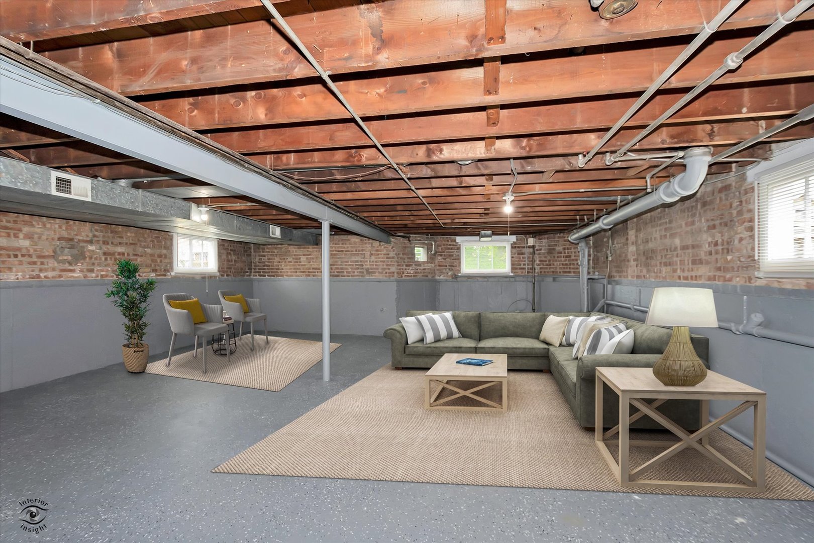 7229 57th Place Summit, IL 60501 - Photo 29 of 30 a patio with patio couch and potted plants