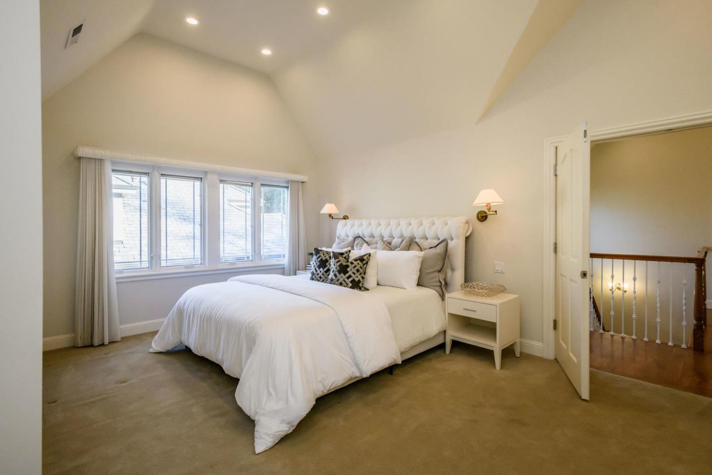 840 Newhall Road Burlingame, CA 94010 - Photo 24 of 41 a bed room with a bed and a window