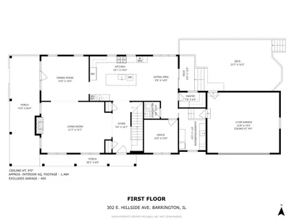 $1,250,000 | 302 East Hillside Avenue, Barrington, IL 60010