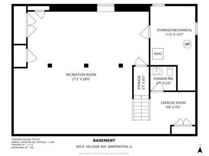 $1,250,000 | 302 East Hillside Avenue, Barrington, IL 60010