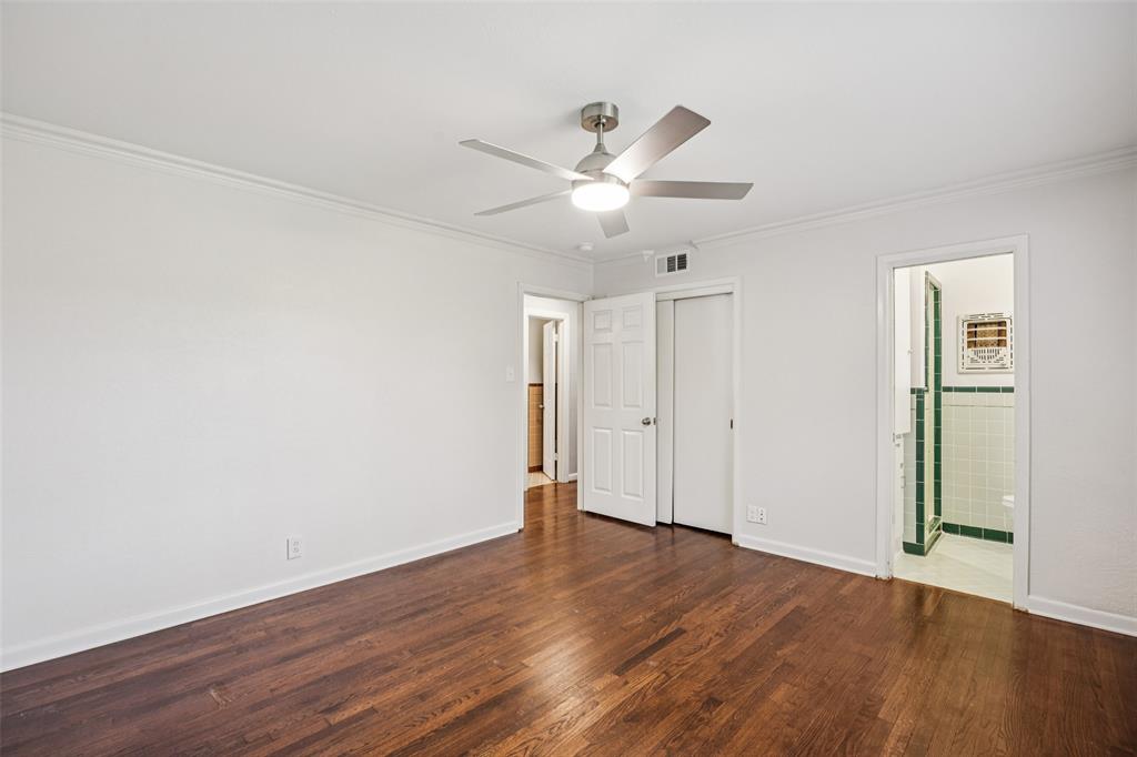601 Ridgedale Drive Richardson, TX 75080 - Photo 15 of 26 a view of an empty room with wooden floor