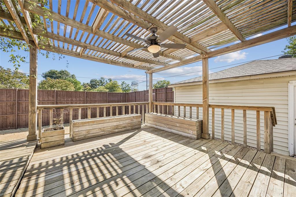 601 Ridgedale Drive Richardson, TX 75080 - Photo 22 of 26 a view of balcony with wooden floor
