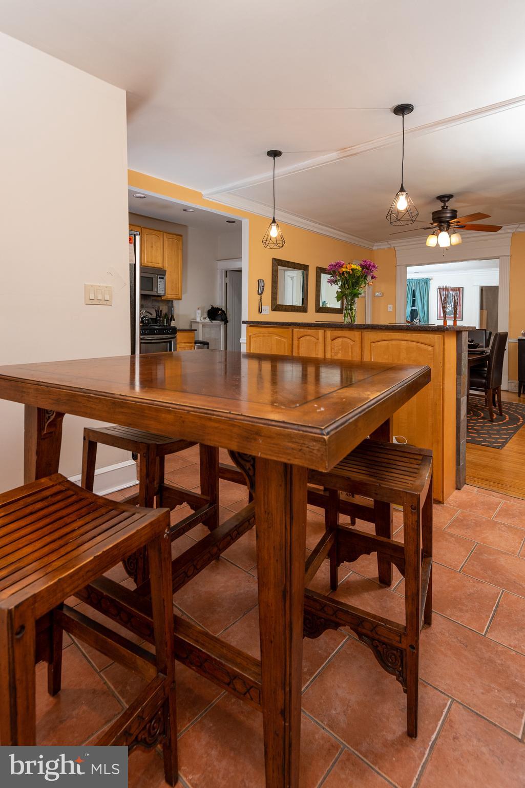 426 Glen Echo Road Philadelphia, PA 19119 - Photo 27 of 77 a view of a dining room with furniture and a chandelier