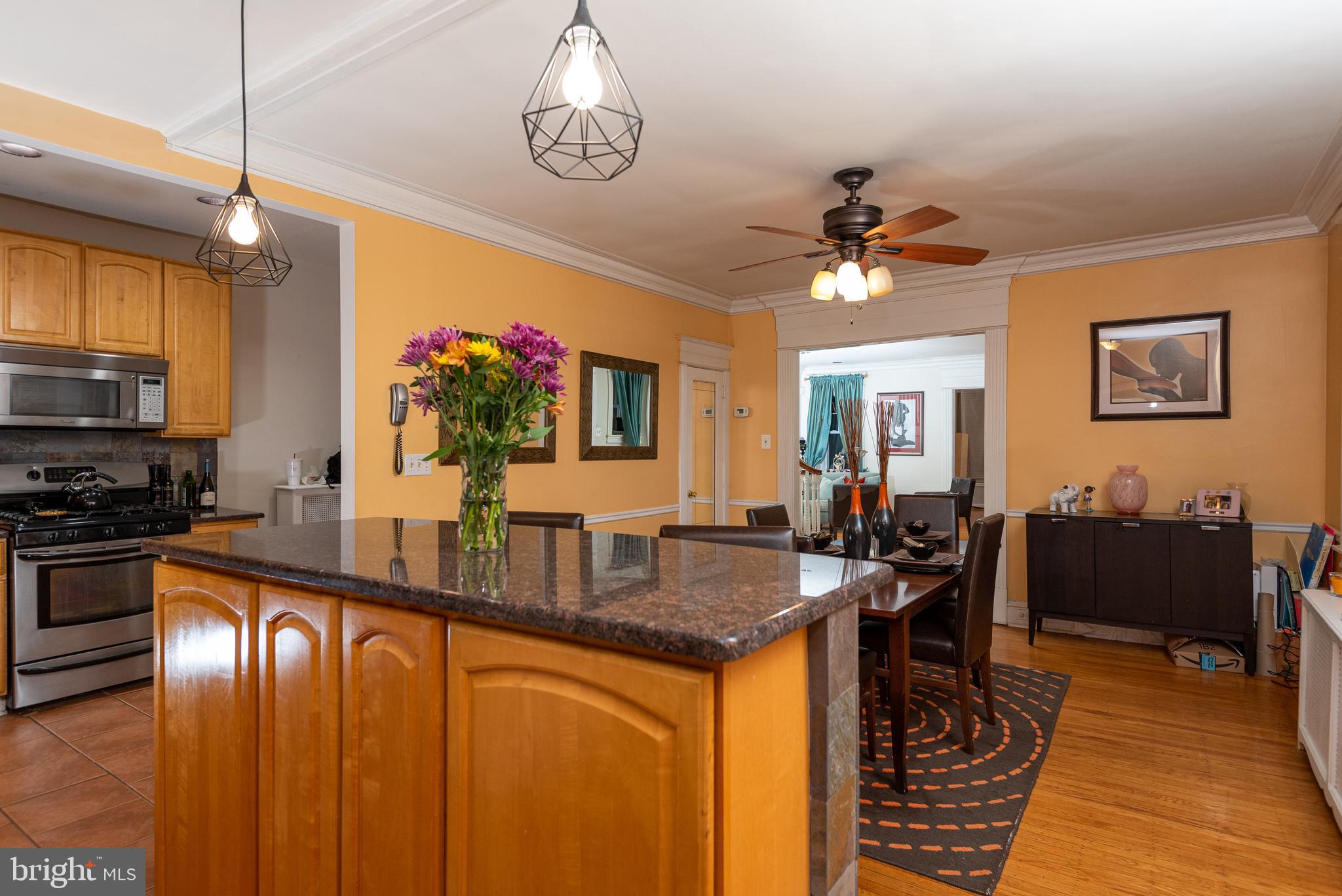 426 Glen Echo Road Philadelphia, PA 19119 - Photo 31 of 77 a kitchen with granite countertop lots of counter top space