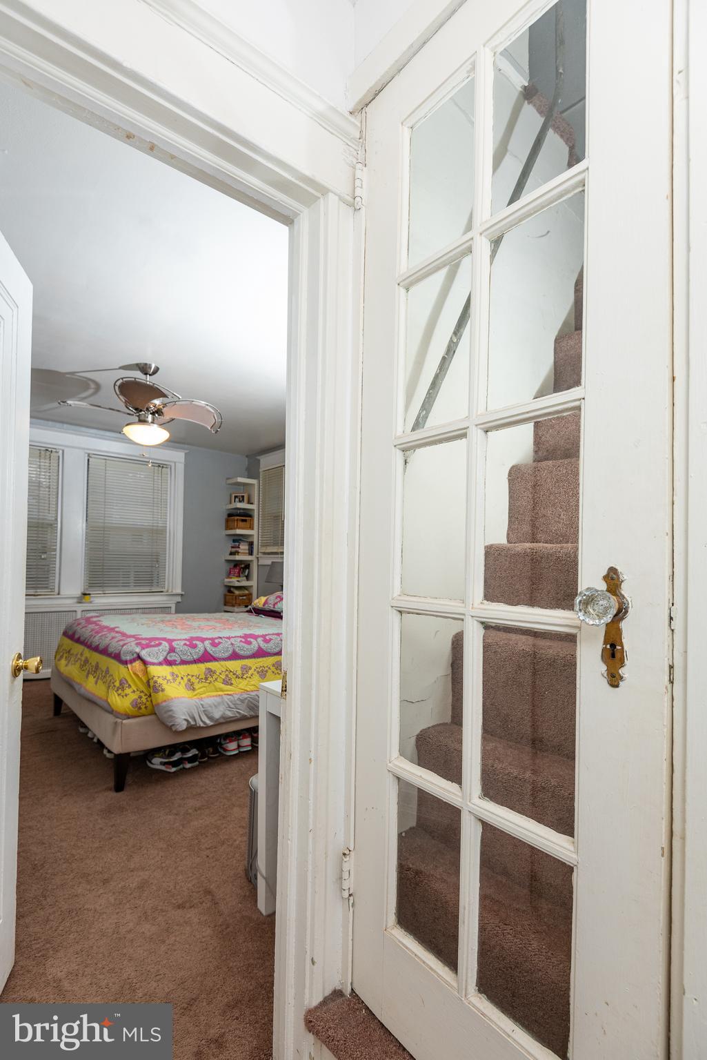 426 Glen Echo Road Philadelphia, PA 19119 - Photo 69 of 77 owners' bedroom and stairs to 3rd floor