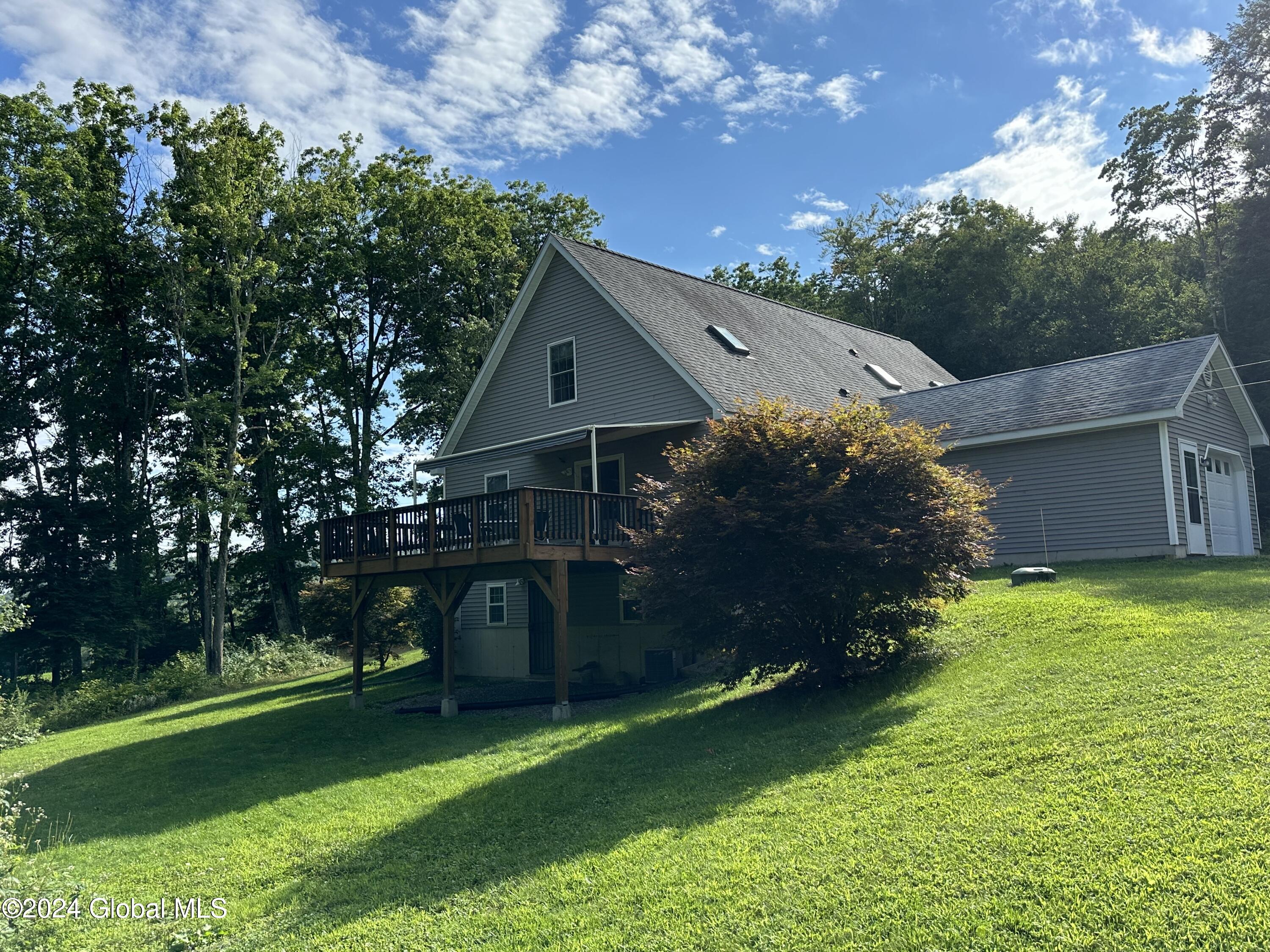 55 Knapps Road Stephentown, NY 12168 - Photo 4 of 49 Knapp road back yard