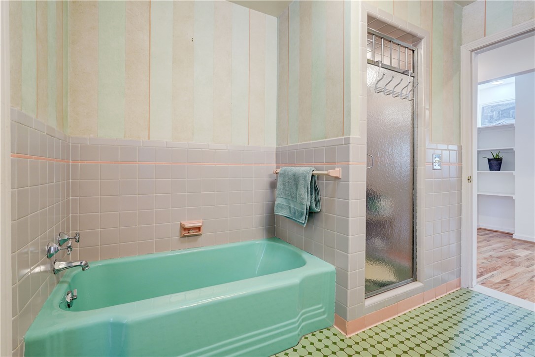 157 West Jefferson Road Pittsford, NY 14534 - Photo 36 of 50 Shower and tub in this first floor Bath