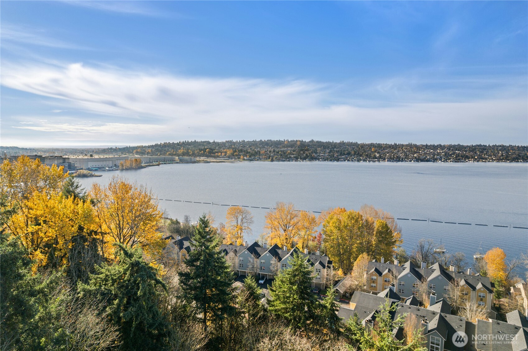 1409 North 24th Street Renton, WA 98056 - Photo 2 of 16 a view of a lake with a city