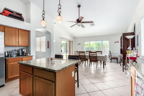a very nice looking kitchen with a counter space