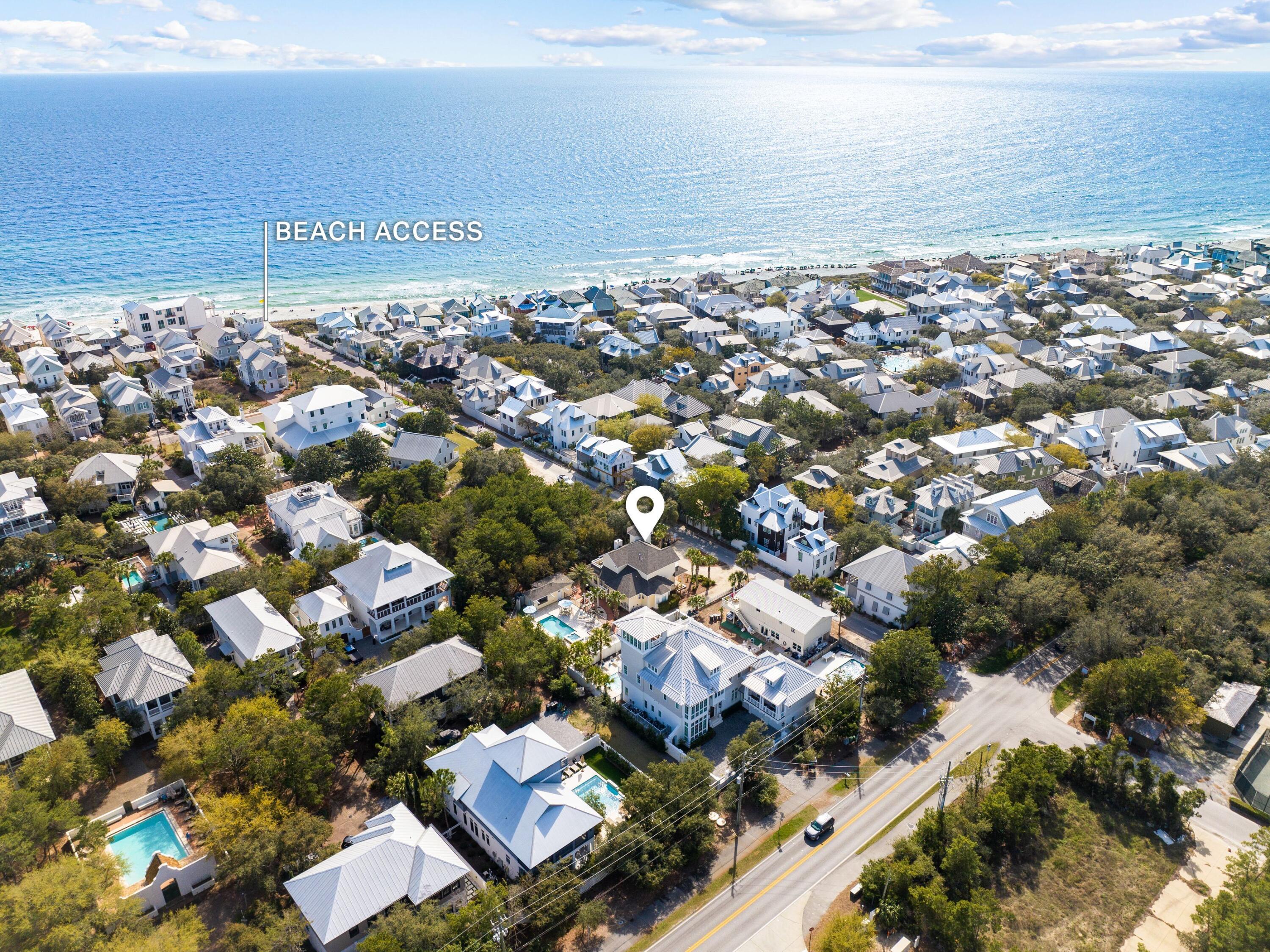 41 Winston Lane Inlet Beach, FL 32461 - Photo 3 of 50 an aerial view of a city and ocean